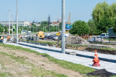 Tram building on Sykhiv in Lviv 
