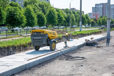 Tram building on Sykhiv in Lviv 