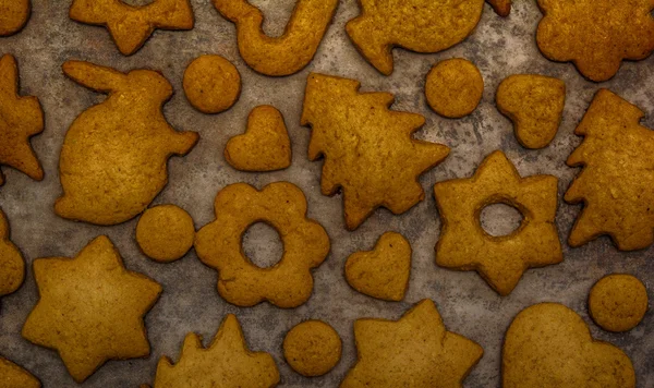 Homemade cookies pattern — Stock Photo, Image