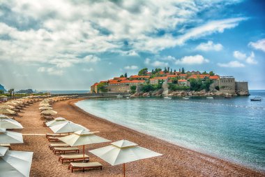 Sveti Stefan otel Adası ve plaj