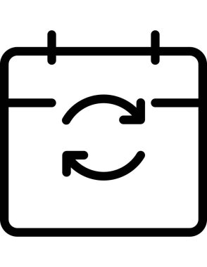 Alışveriş ve kumaş çizgisi vektör simgesi.