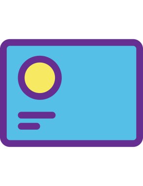 çevrimiçi alışveriş düz simgesi vektör illüstrasyonu