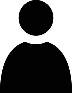 kullanıcı avatar vektör simgesi