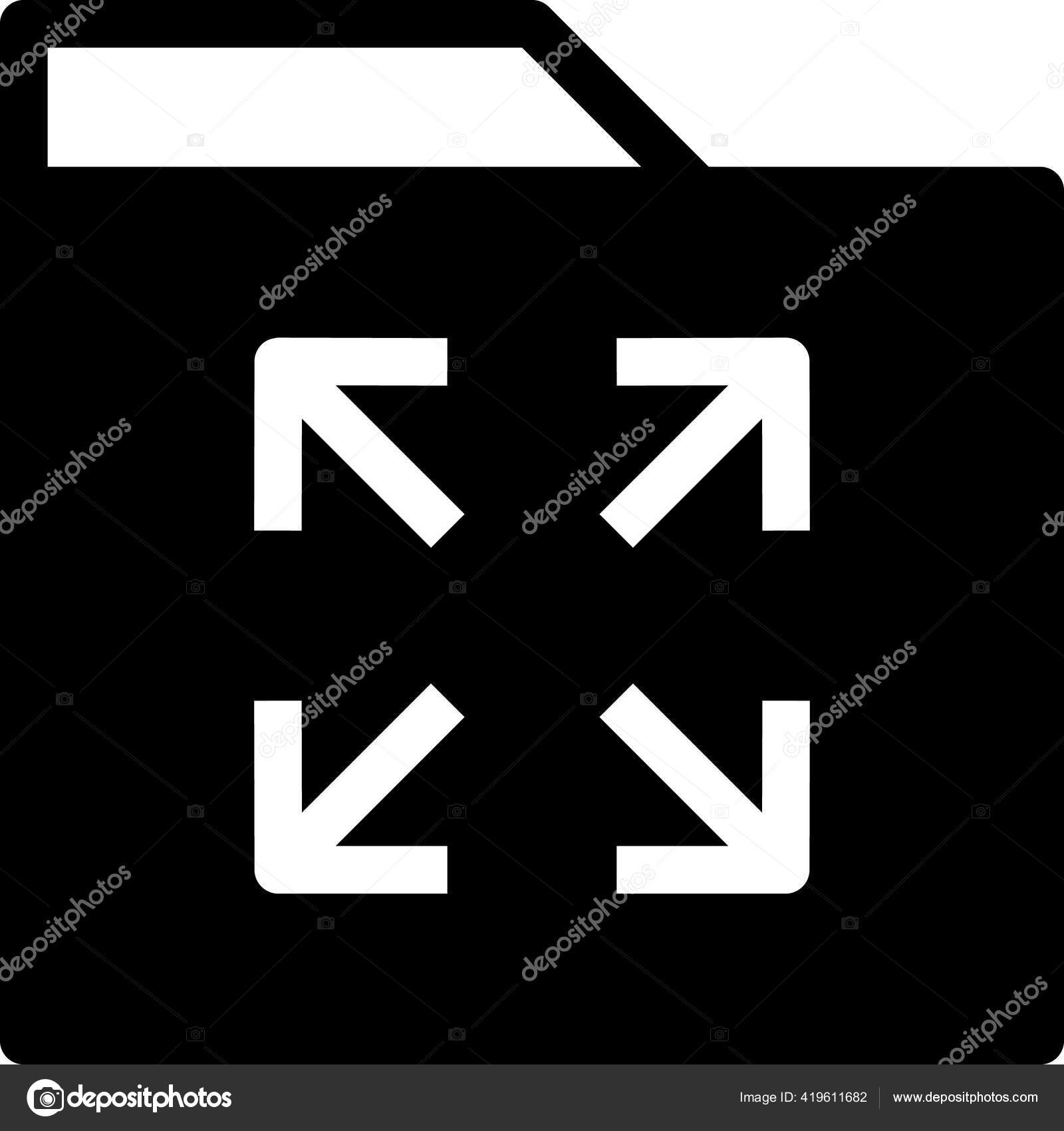 Ordner Icon Vektor Illustration Vektorgrafik Lizenzfreie Grafiken C Roywj 419611682 Depositphotos