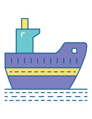 seyahat web simgesi vektör illüstrasyonu