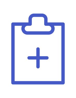 Görev simgesi vektör illüstrasyonlu dizin