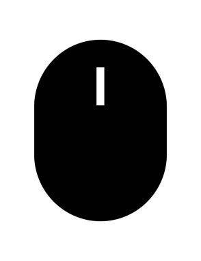 Bilgisayar faresi simgesi. Vektör illüstrasyonu