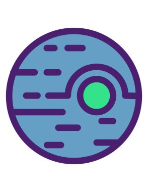 yiyecek ve içecekler düz vektör simgesi