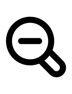  yakınlaştırma simgesi vektör illüstrasyonu