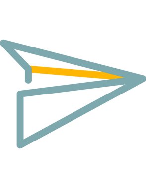 iletişim konsepti düz ikon vektör çizimi