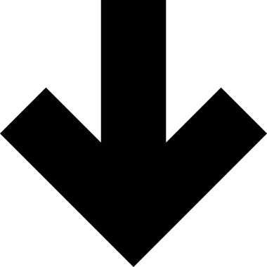 yön ok vektör simgesi