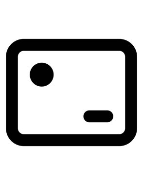 Kredi kartı vektör simgesi