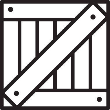 Seo ve inşaat çizgisi simgesinin vektör illüstrasyonu