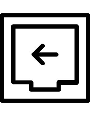 dosya belgesi düz simge vektör çizimi