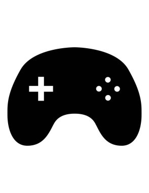 oyun denetleyici simgesi vektör çizimi