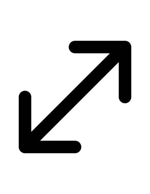 ok düz ikon vektör illüstrasyonu