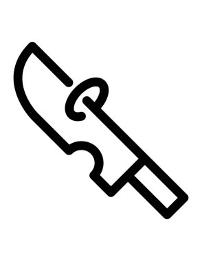 Bilim ve teknoloji çizgi vektör simgesi.