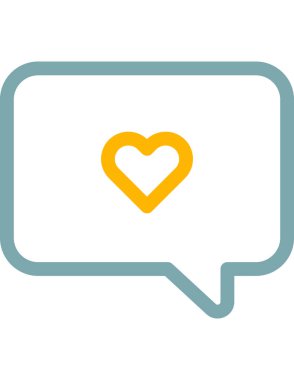 iletişim konsepti düz ikon vektör çizimi