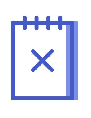 not simgesi vektör illüstrasyonu