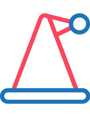 parti düz ikon vektör çizimi