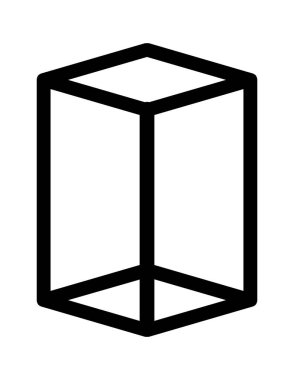 kutu simgesi vektör illüstrasyonu