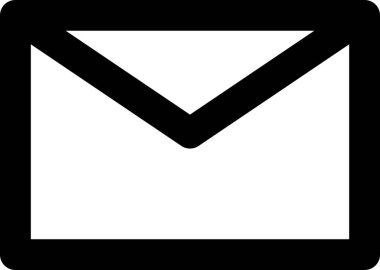 Zarfta bir harf var.