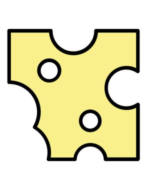 yemek yemek vektör illüstrasyonu 