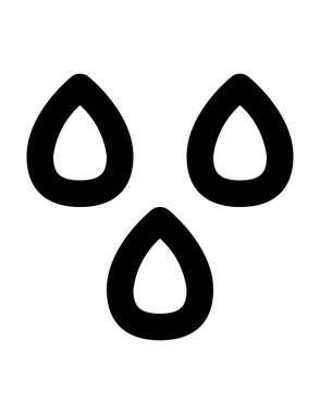 yüz ifadesi vektör illüstrasyonu