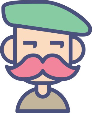 insanlar karakter avatar simgesi vektör illüstrasyonuName