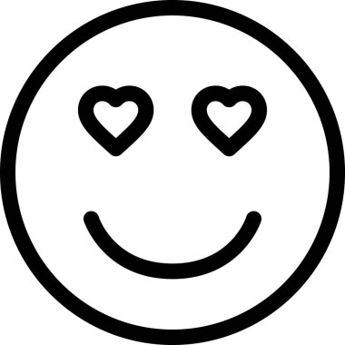 Bir kalbin karikatür çizimi.