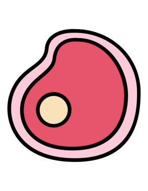 yemek yemek vektör illüstrasyonu 