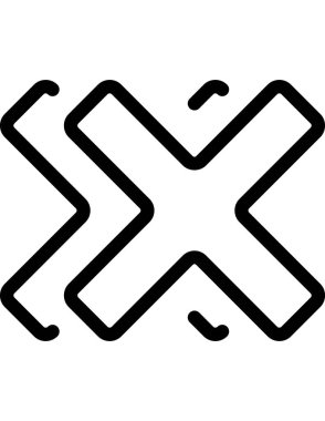 Web tasarımı ve geliştirme çizgisi vektör simgesi.