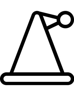 parti düz ikon vektör çizimi