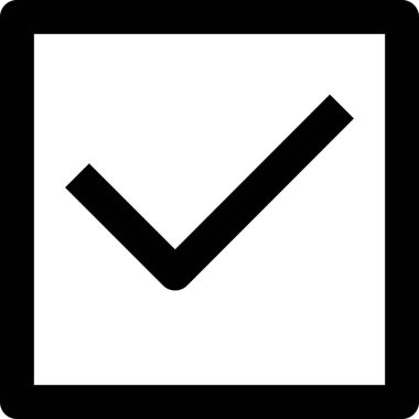 işaretleme vektör simgesini kontrol et