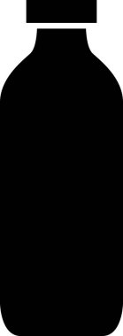 şişe simgesi vektör illüstrasyonu