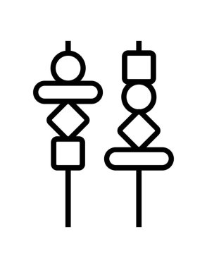 yemek yemek vektör illüstrasyonu 