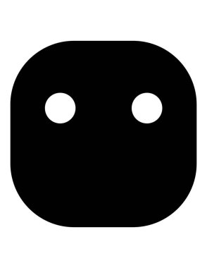 emoji düz ikon vektör çizimi