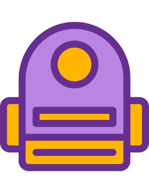 çevrimiçi alışveriş düz simgesi vektör illüstrasyonu