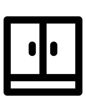 elektronik aygıtlar satır vektör simgesi