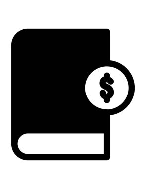 kitap simgesi vektör illüstrasyonu