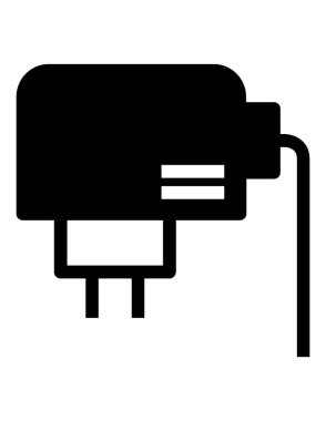 siyah ve beyaz vektör simgesi