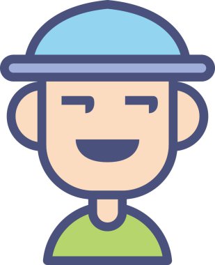 insanlar karakter avatar simgesi vektör illüstrasyonuName