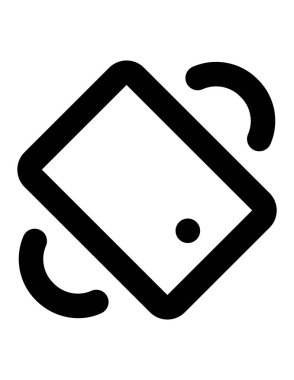 akıllı telefon simgesi vektör illüstrasyonu