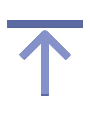 ok simgesi vektör illüstrasyonu