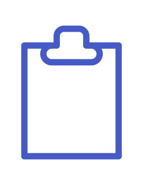 Görev simgesi vektör illüstrasyonlu dizin