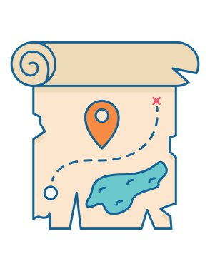 seyahat web simgesi vektör illüstrasyonu