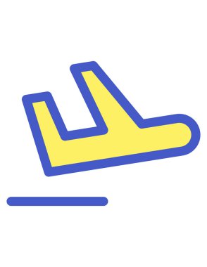 seyahat web simgesi vektör illüstrasyonu