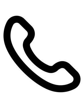 telefon düz vektör simgesi