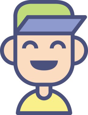 insanlar karakter avatar simgesi vektör illüstrasyonuName