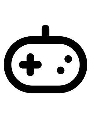 oyun denetleyici satır vektör simgesi